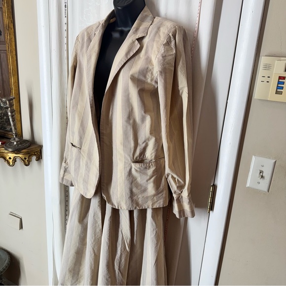 Vintage Project Perry Ellis Striped Culottes - Picture 8 of 11